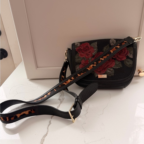 Kate spade floral Black Crossbody Bag - Picture 2 of 7